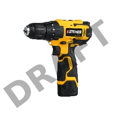 Дрель-шуруповерт STEHER 12В, 2 АКБ (2Ач), в кейсе, CD-120-2