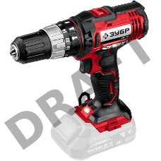 Дрель-шуруповерт ЗУБР ДШУ-185, 18В, без АКБ, в коробке
