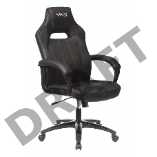 Кресло игровое Бюрократ VIKING 2 AERO BLACK EDITION черный искусственная кожа
