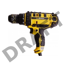 Дрель шуруповерт HANSKONNER HID2145P  2 скор, метал.патрон 13 мм, 23+1, 35 НМ, резин. кабель 4М