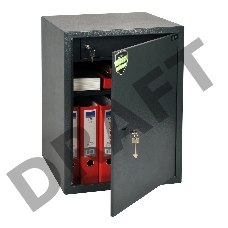 Шкаф бухгалтерский Cactus CS-SF-BK63 630x460x340мм ключевой