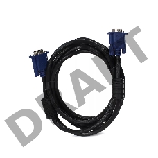 Кабель монитор-SVGA card (15M-15M) 3.0м 2 фильтра VCOM