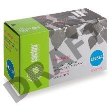 Тонер Картридж Cactus CS-CE253A пурпурный для HP Сolor LaserJet CP3525/ CM3530 (7000стр.)