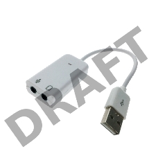 Внешняя звуковая карта USB Espada USB 2.0 (PAAU003) (43082)