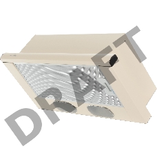 Вытяжка встраиваемая Elikor Интегра 60П-400-В2Л кремовый