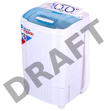 Стиральная машина Renova WS-30ЕT (белый, 3 кг,1350 об/мин, управление механическое, вертикальная загрузка)