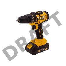 Дрель-шуруповерт аккумуляторная CDL-18-01CB, Li-Ion, 18 В, 1 акк.// Denzel