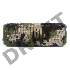 Портативная акустика JBL Flip 6 камуфляж, Bluetooth 5.1, время воспроизведения музыки 12 ч, емкость аккумулятора 4800 mAh, время заряда 2,5 ч