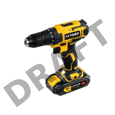 Дрель-шуруповерт STEHER 16В, 1 АКБ (2Ач), в кейсе, CD-160-1