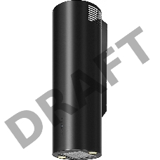 Вытяжка каминная Weissgauff Tubus 90 BL черный управление: кнопочное (1 мотор)