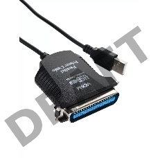 Кабель AM/LPT 1.8м VCOM Кабель-адаптер USB -> LPT (прямое подключение к LPT порту принтера), VUS7052