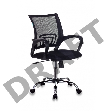 Кресло Бюрократ CH-695N/SL/BLACK спинка сетка черный TW-01 сиденье черный TW-11 крестовина хром