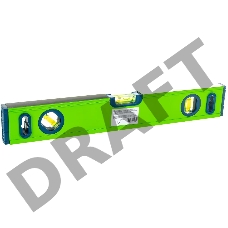 Уровень алюминиевый СИБРТЕХ УСМ-0,5-400, фрезерованный, 3 глазка, магнитный, 400 мм 34113