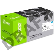 Картридж лазерный Cactus CS-TN221C голубой (21000стр.) для Konica Minolta bizhub C227/C287