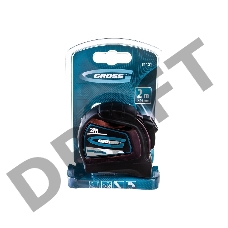 Рулетка GROSS 31121  ''doppelhaken'' 2м x 16мм односторонний зацеп нейлон двуст. шкала автоматич