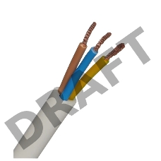 Провод ПВС 3х0.75 Б (бухта) (м) РЭК-PRYSMIAN 01 0302 0201