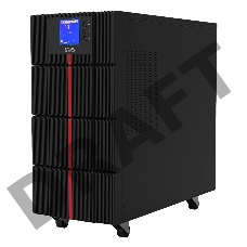 Источник бесперебойного питания Powercom MACAN, On-Line, 6000VA / 6000W, Tower, IEC, LCD, Serial+USB, SmartSlot, подкл. доп. батарей