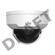Видеокамера IP Uniview IPC322LB-DSF40K-G Купольная антивандальная: 4.0мм, 2MP, Smart IR 30m, WDR 120dB, Ultra 265/H.264/MJPEG, MicroSD, POE, IP67