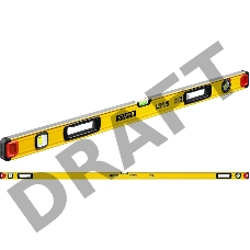 Уровень STAYER ProSTABIL 2000 мм уровень строительный фрезерованный