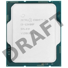 Процессор Intel Core i5-12400F Soc-1700 (CM8071504650609S RL5Z \ CM8071504555318S RL4W) (2.5GHz) OEM