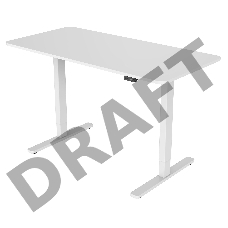 Подстолье Cactus CS-EDF-WT каркас белый