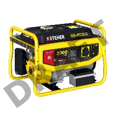 Генератор STEHER GS-4500Е бензиновый с электростартером, 3300 Вт