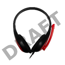 Гарнитура CBR CHP 323M черный+красный