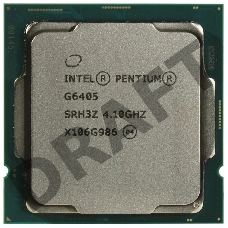 Процессор Intel Pentium Gold G6405 Soc-1200 (4.1GHz/Intel UHD Graphics 610) OEM
