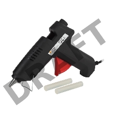 Термопистолет клеевой SGG60-01 60Вт под стержень 11мм (в комл. 11ммх7cм 2шт) (12/288) СИЛА Б0046684