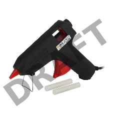 Термопистолет клеевой SGG40-01 40Вт под стержень 11мм (в комл. 11ммх7cм 2ш) (24/1152) СИЛА Б0046683