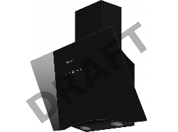 Вытяжка Weissgauff Наклонная, 60см, 1000 м3, периметральное всасывание, поверхность:закаленное стекло, сенсорное управление, черная