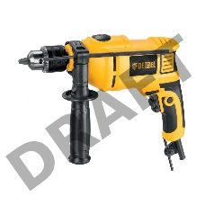 Дрель ударная DENZEL ID-650 650 Вт 0-3000 об/мин 48000 уд/мин 26304
