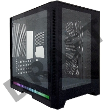 Корпус 1STPLAYER STEAM PUNK SP6 Black / mATX, TG / SP6-G-BK