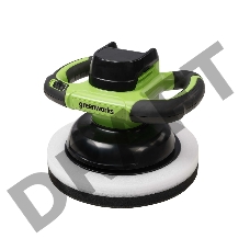 Полировальная машина аккумуляторная GreenWorks G24BU10, 24 В, без АКБ и ЗУ (3502107)