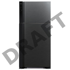 Холодильник Hitachi R-V660PUC7-1 BBK черный бриллиант (двухкамерный)
