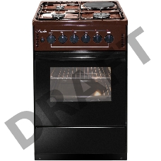 Комбинированная плита Лысьва ЭГ 1/3г01-2у коричневая 