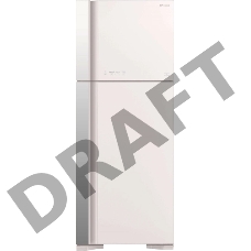 Холодильник Hitachi R-VG540PUC7 GPW 2-хкамерн. белое стекло (двухкамерный)