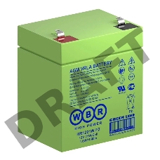 Батарея WBR HR 1221W (12V 5Ah) F2