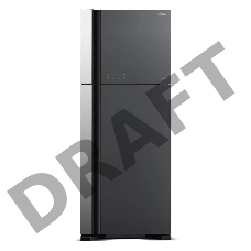 Холодильник Hitachi R-VG540PUC7 GGR серое стекло (двухкамерный)