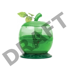 Увлажнитель воздуха NEOCLIMA NHL-260А зелёный, S-25 м², LED индикация, датчик уровня воды, расход воды 300 мл/час, объём 2,6 л.