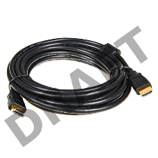 Кабель HDMI / HDMI 5bites Кабель 5bites APC-014-020 HDMI M / HDMI M V1.4b, высокоскоростной, ethernet+3D, зол.разъемы, ферр.кольца, 2м.