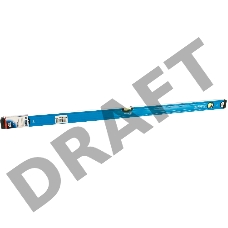 Уровень алюминиевый, 1200 мм, профиль 1,6 мм, фрезерованный, ударопрочные заглушки, 3 глазка// Барс