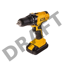 Дрель-шуруповерт аккумуляторная DENZEL CDL-IB-18-02 Li-Ion 18 В 15 Ач 2 акк 26113