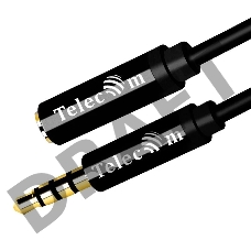 Кабель удлинит 3.5 Jack (M) - 3.5 Jack (F), 1.5м Telecom PRO <TAV7179M-1.5M>