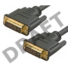 Кабель 5bites APC-096-020 DVI M / DVI M (24+1) double link, зол.разъемы, ферр.кольца, 2м.