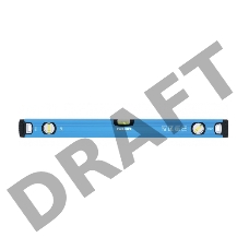 Уровень алюминиевый, 2000 мм, профиль 1,6 мм, фрезерованный, ударопрочные заглушки, 3 глазка// Барс