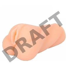 Мягкий реалистичный мастурбатор-вагина