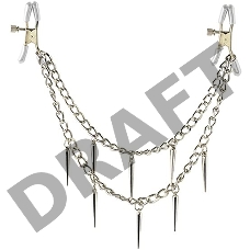 Rock Hard Nipple Clamps Зажимы на соски с металическими подвесками