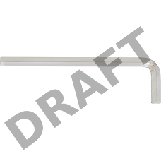 Ключ СИБРТЕХ 12342  имбусовый hex 9мм 45x закаленный никель