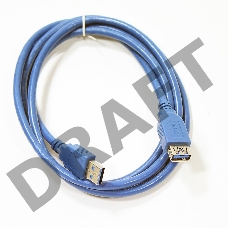 Кабель VCOM VUS7065-1.8M Кабель удлинительный USB3.0 Am-Af 1,8m